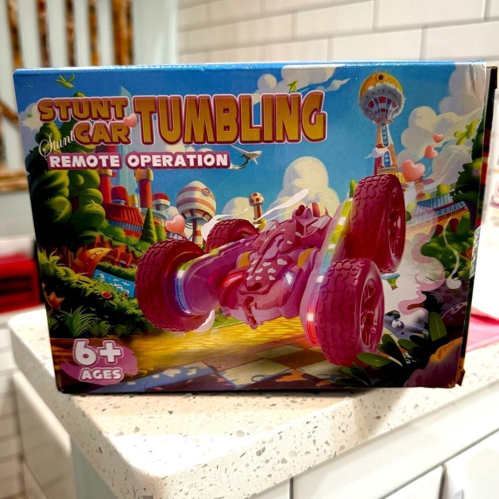 All Terrain RC Stunt Car in pink! Brand new- box has never been opened! 6+